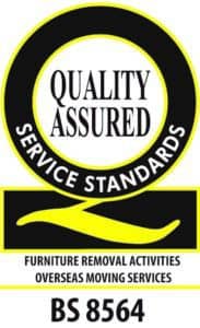 Quality Assured Service Standards - Furniture Removal Activities Overseas Moving Servies